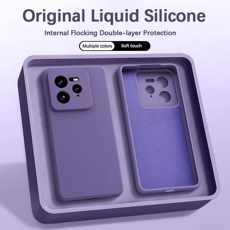 Soft Liquid Silicone Phone Case for Realme GT7 Pro Racing GT 7 7T 5G Classic Original Lens Protection Cover Straight Edge Design
