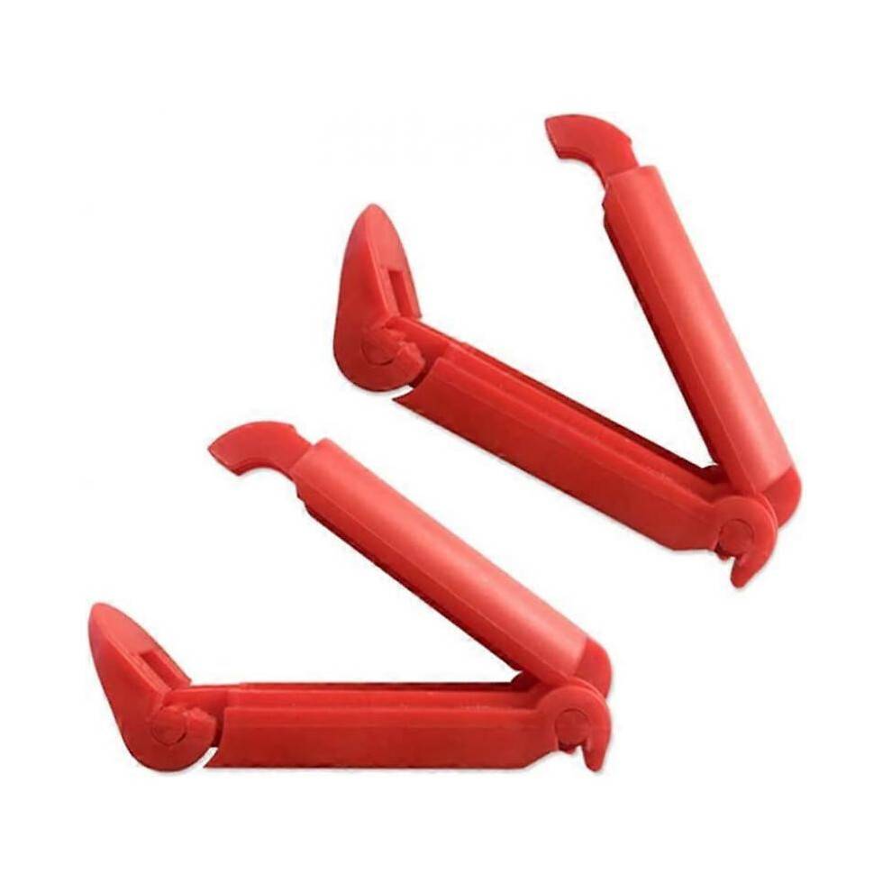 items Child Car Seat Belt Safety Buckle Clip, for Safety Car Seat Clip Closure Anti-Slip Baby Safety. -Red