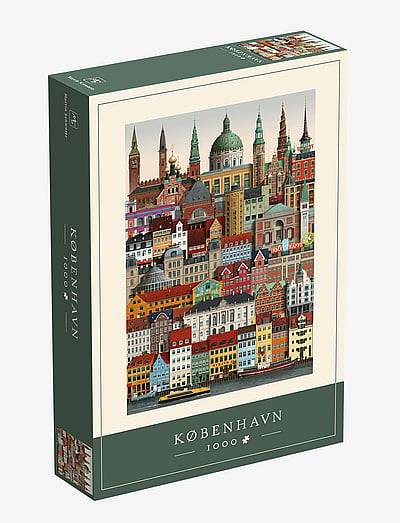 Martin Schwartz København Jigsaw puzzle (1000 pieces) - Spel & pussel - MULTI COLOR / clear