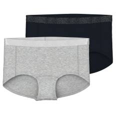 Name it - NKF 2-pak underbukser - Grå - str. 7 år/122 cm