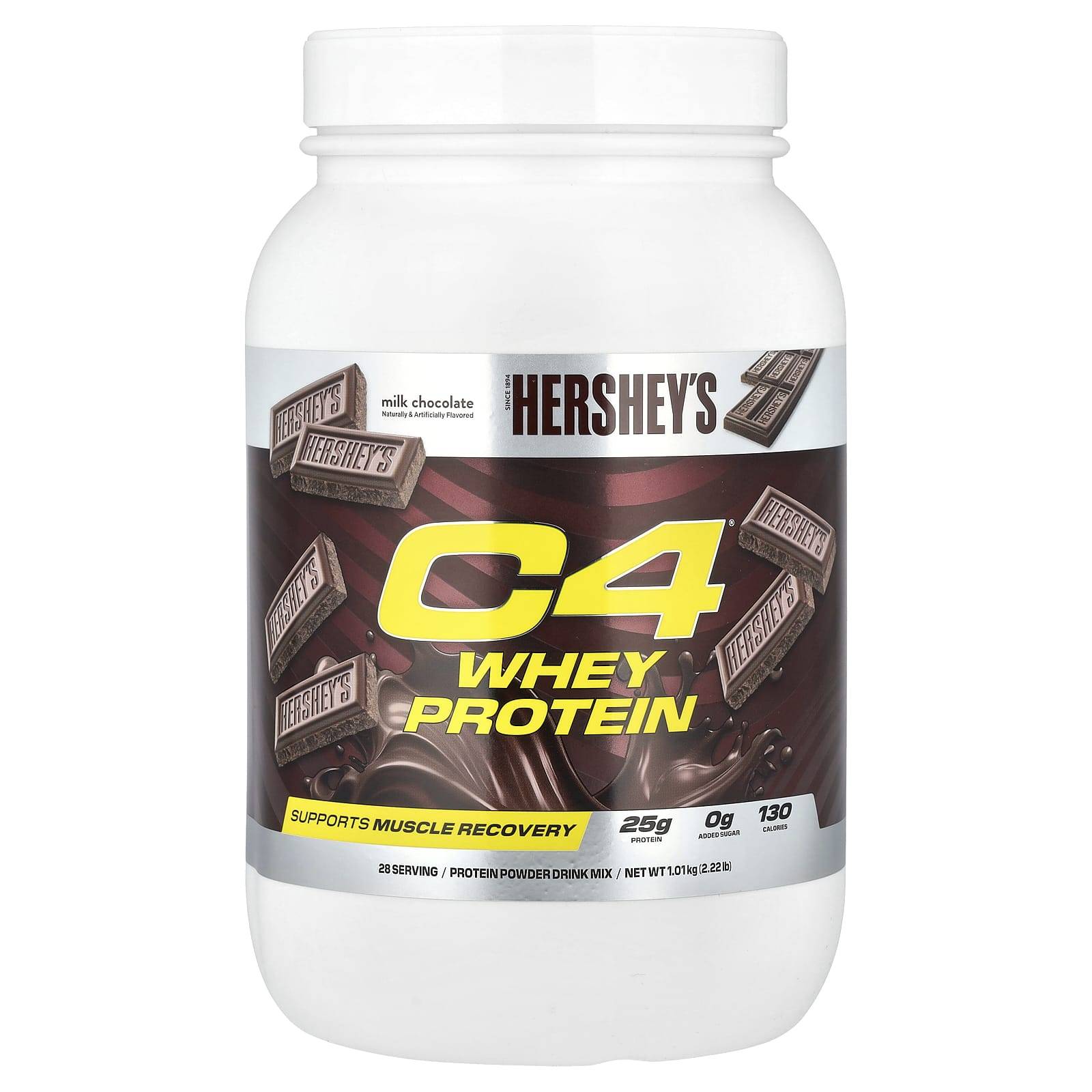 C4 / Cellucor, C4® Whey Protein, Hershey's Milk Chocolate, 1.01Kg(2.22Lb)