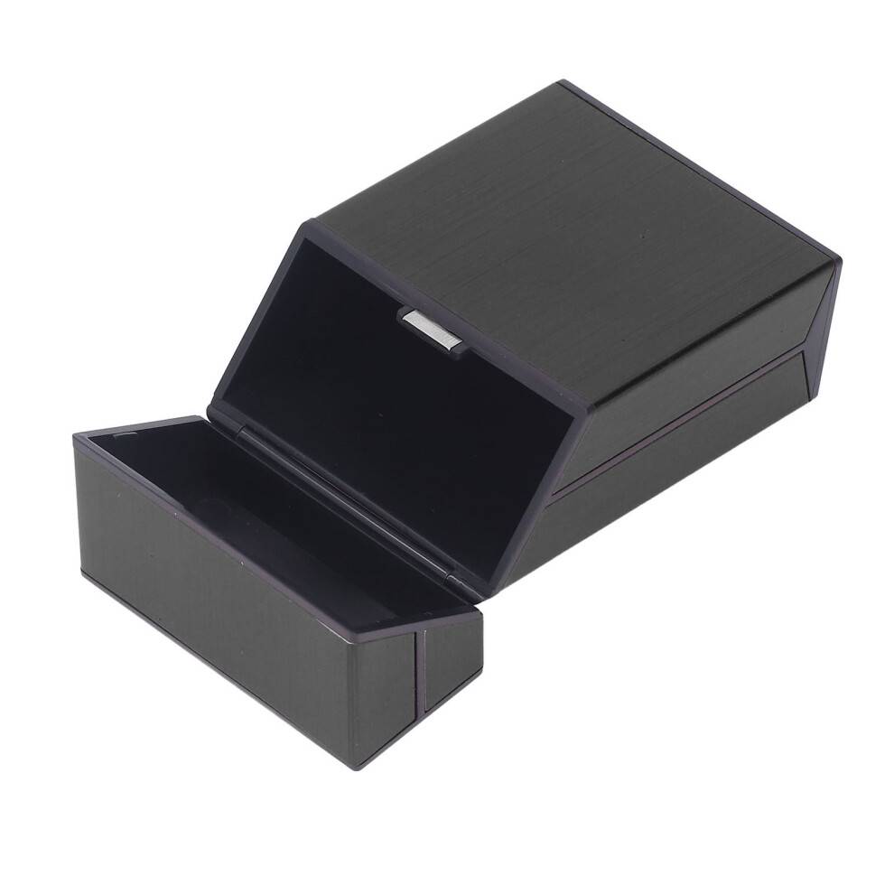 Cigaret etui aluminiumslegering, bærbar cigaret opbevaringsboks magnetisk lukning stødsikker anti-drop letvægts bærbar cigaretholder til 20