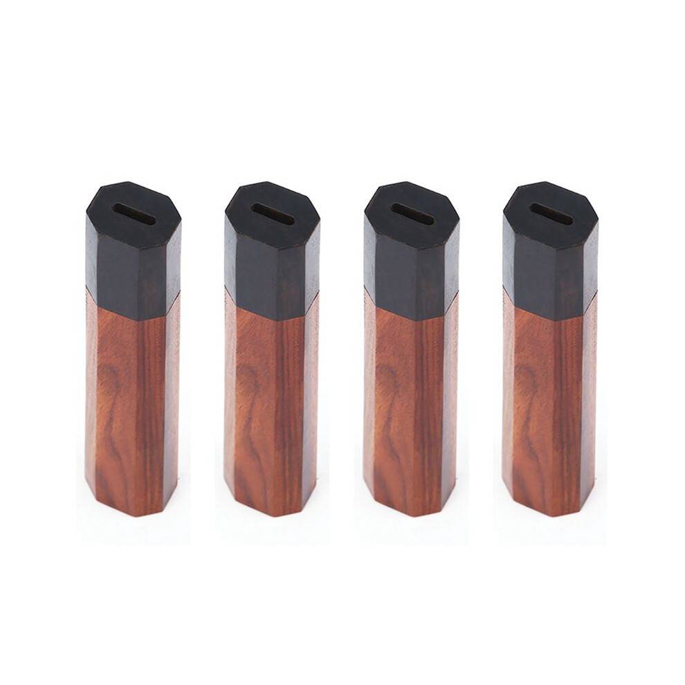 4X Japanese Chef Knife Handle DIY Kitchen Knives ECO Friendly Wooden Knife Making Details Accessories Octagonal Handle