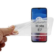 Ultra Thin TPU Skal Motorola Moto E7 (Clear)