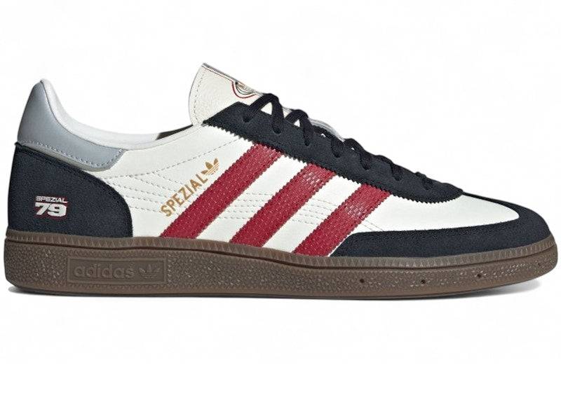 adidas Handball Spezial Spezial 79 White Black Red - 41 1/3 / Standard