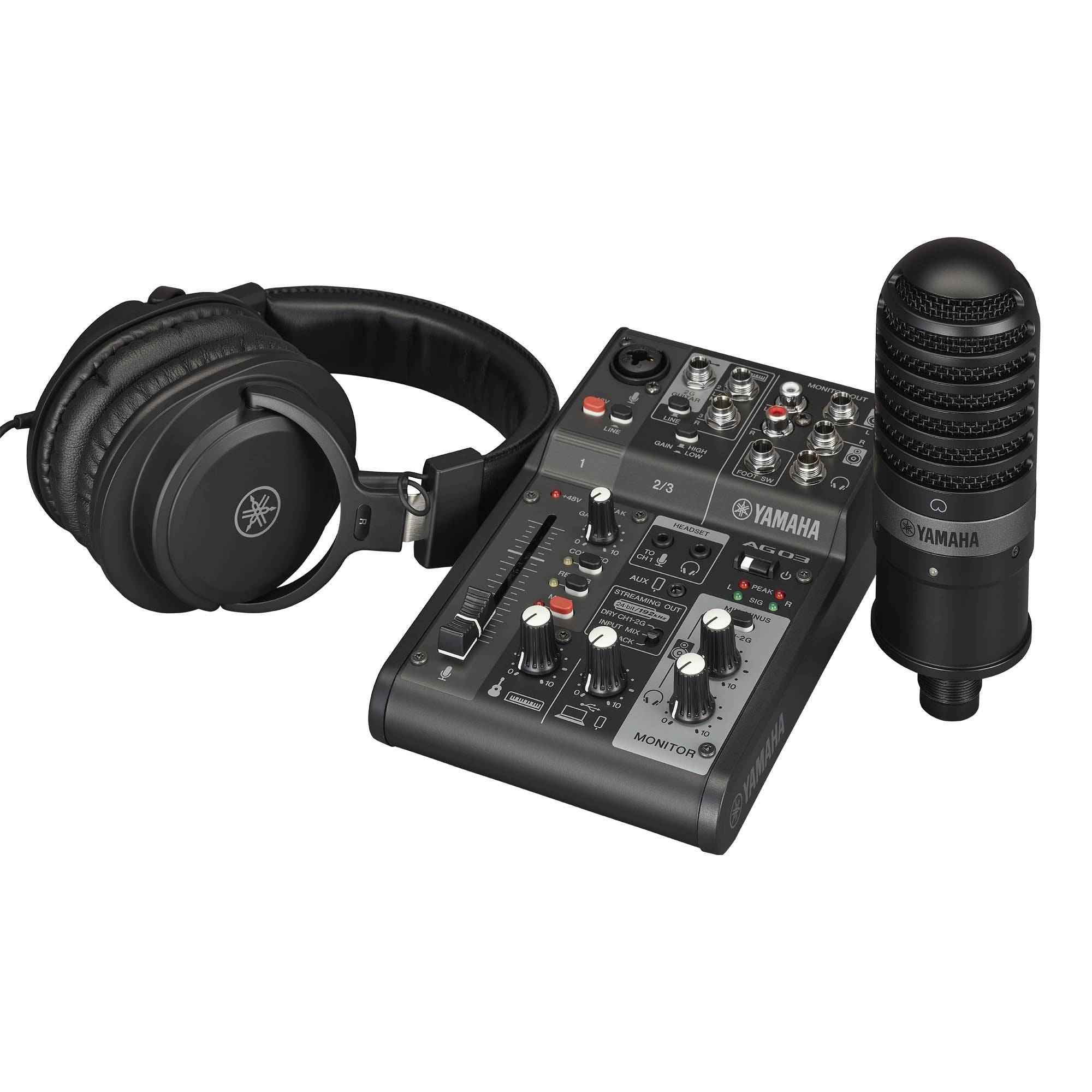 Yamaha AG03 MK2 Live Stream Pack - Default Title