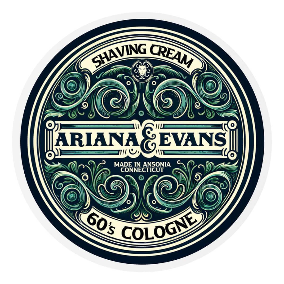 Ariana & Evans Barbersæbe, 60's Cologne, 157 ml..