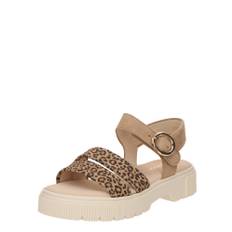 GABOR Sandaler camel / sort - 36