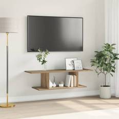 vidaXL TV-skab Brun 103 x 30 x 26,5 cm Konstrueret træ
