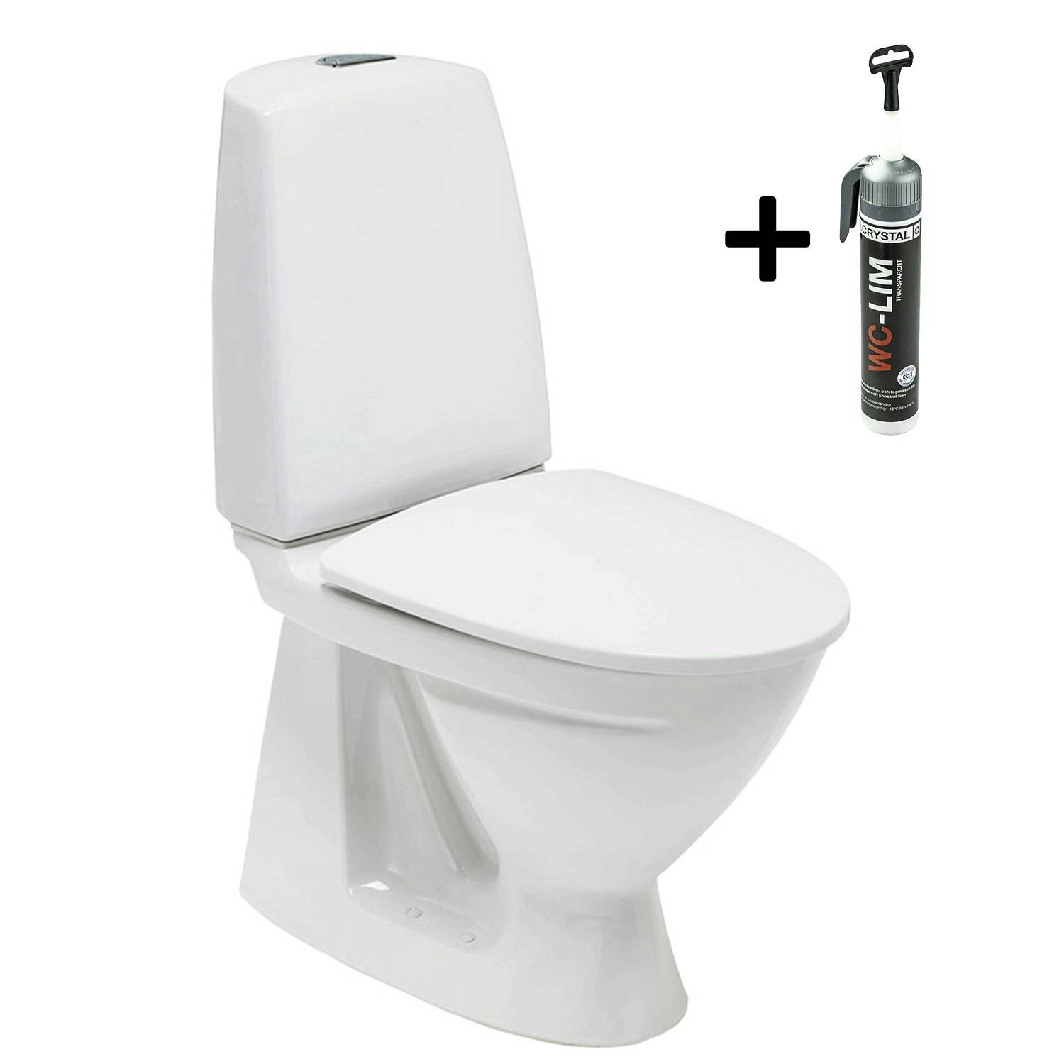 Toalettstol Ifö Sign 6860 med WC-Lim