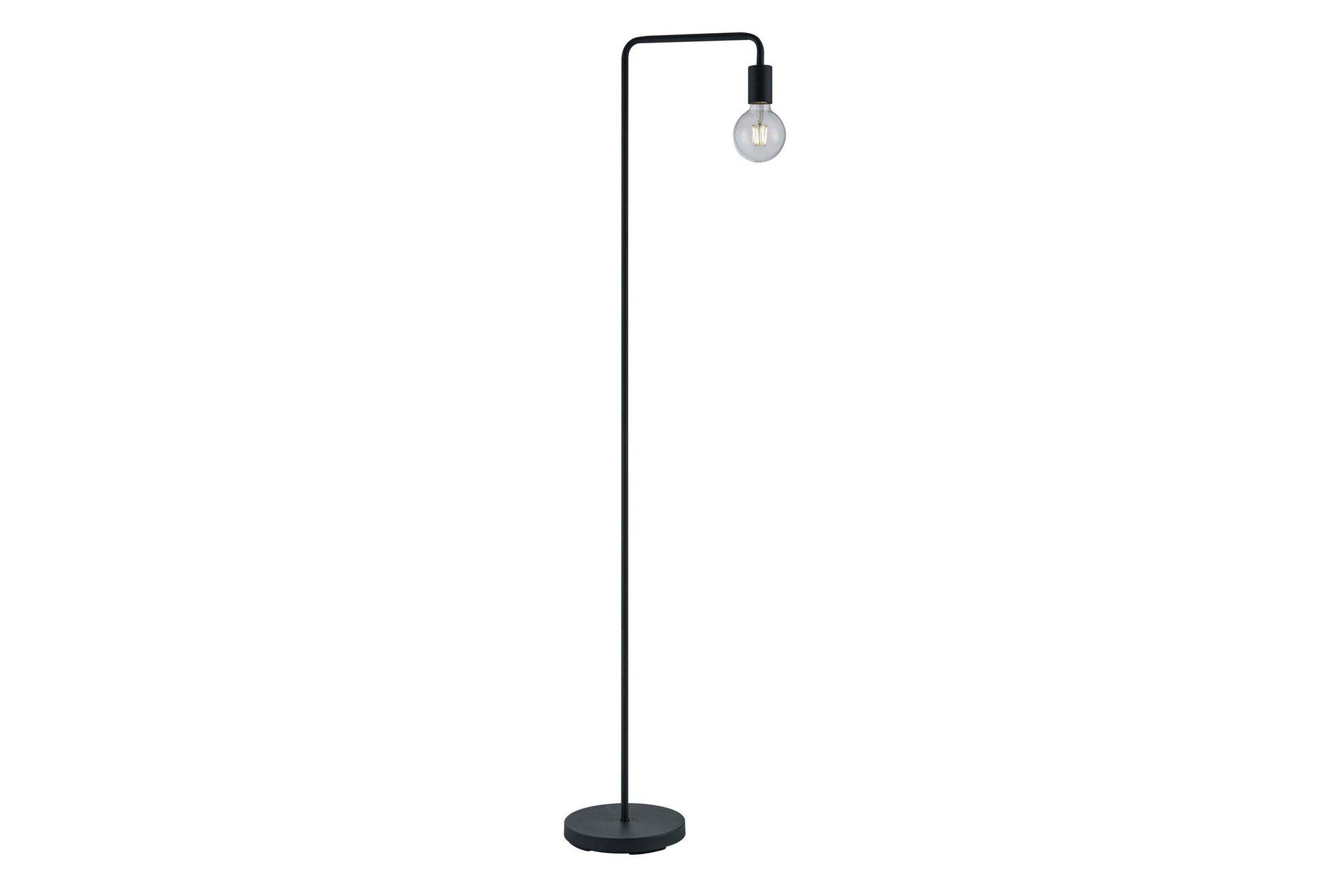 Trio Lighting Diallo Golvlampa E27 mattsvart - Matt svart Vardagsrumslampa Svart
