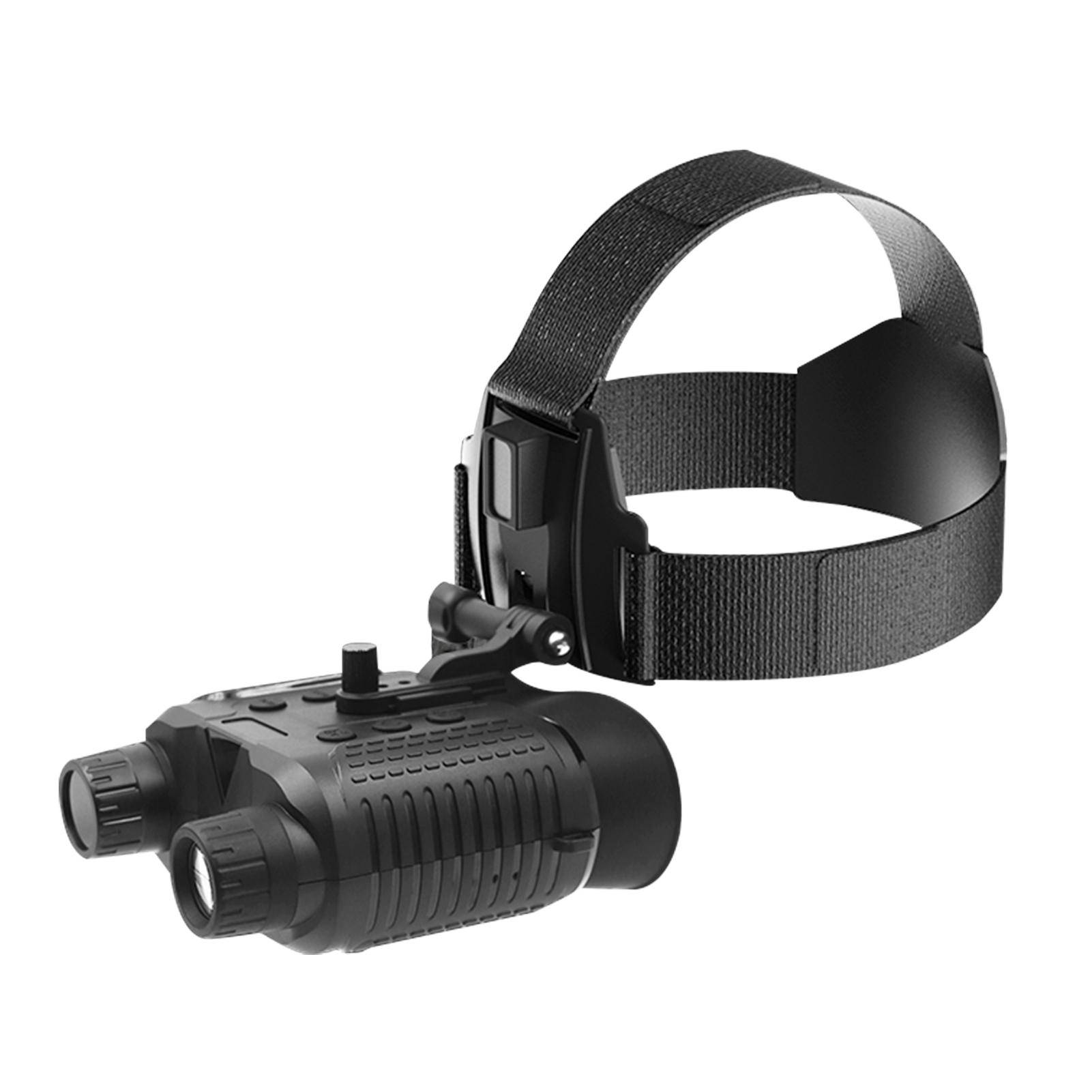 4K Night Vision Goggles 8X Digital Zoom Infraröd Hands Free Head Mounted Night Vision Kikare