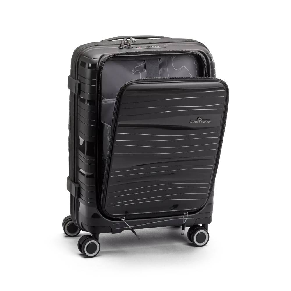 North Pioneer Oslo Kabinväska Laptop front – 55cm Svart