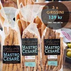 Mastro Cesare Grissini x 3, Parmigiano, Choklad, Pistage