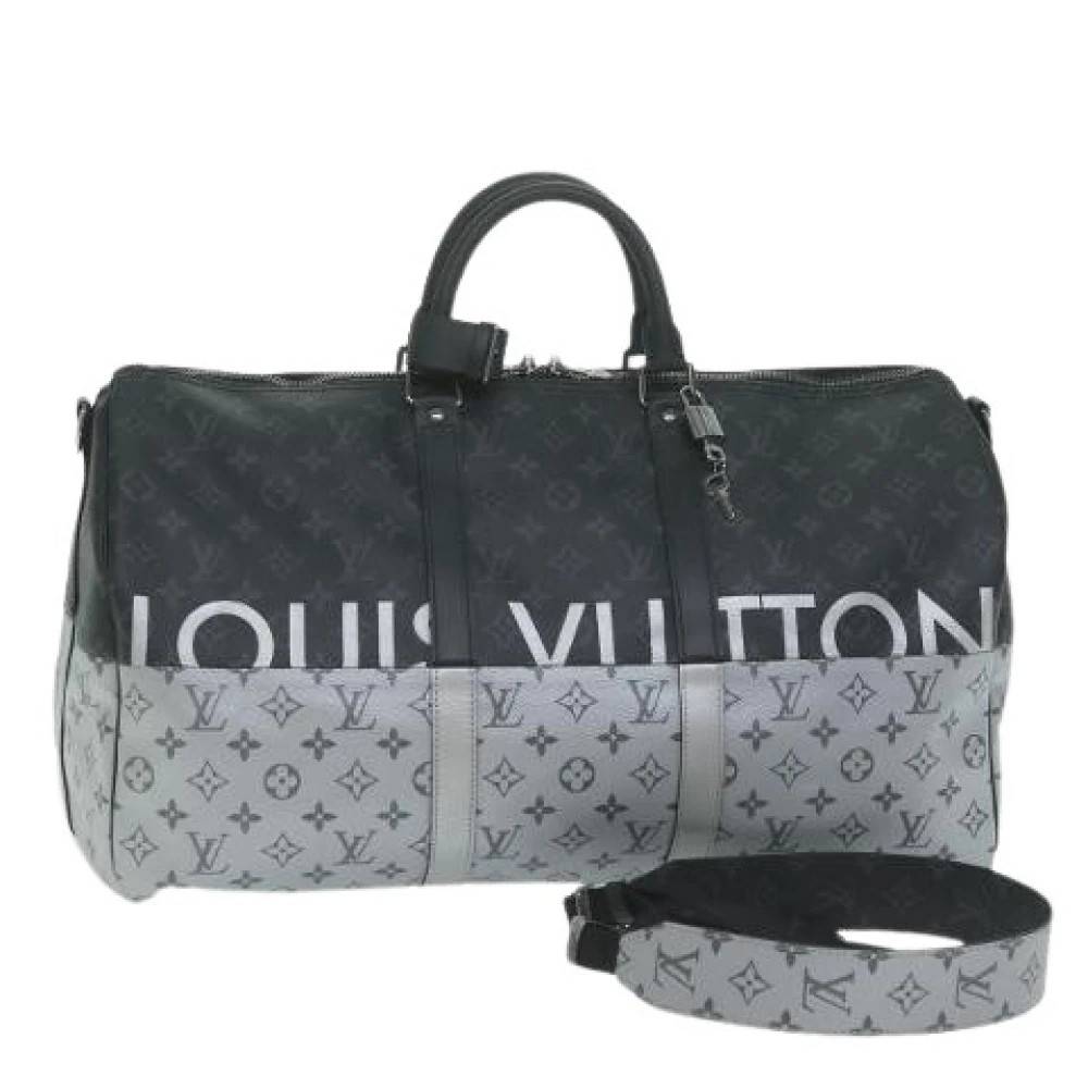 Louis Vuitton Vintage Pre-owned Keepall 50 Boston Bag - Vintage - Dame - Flerfarvet - ONE SIZE - Uld