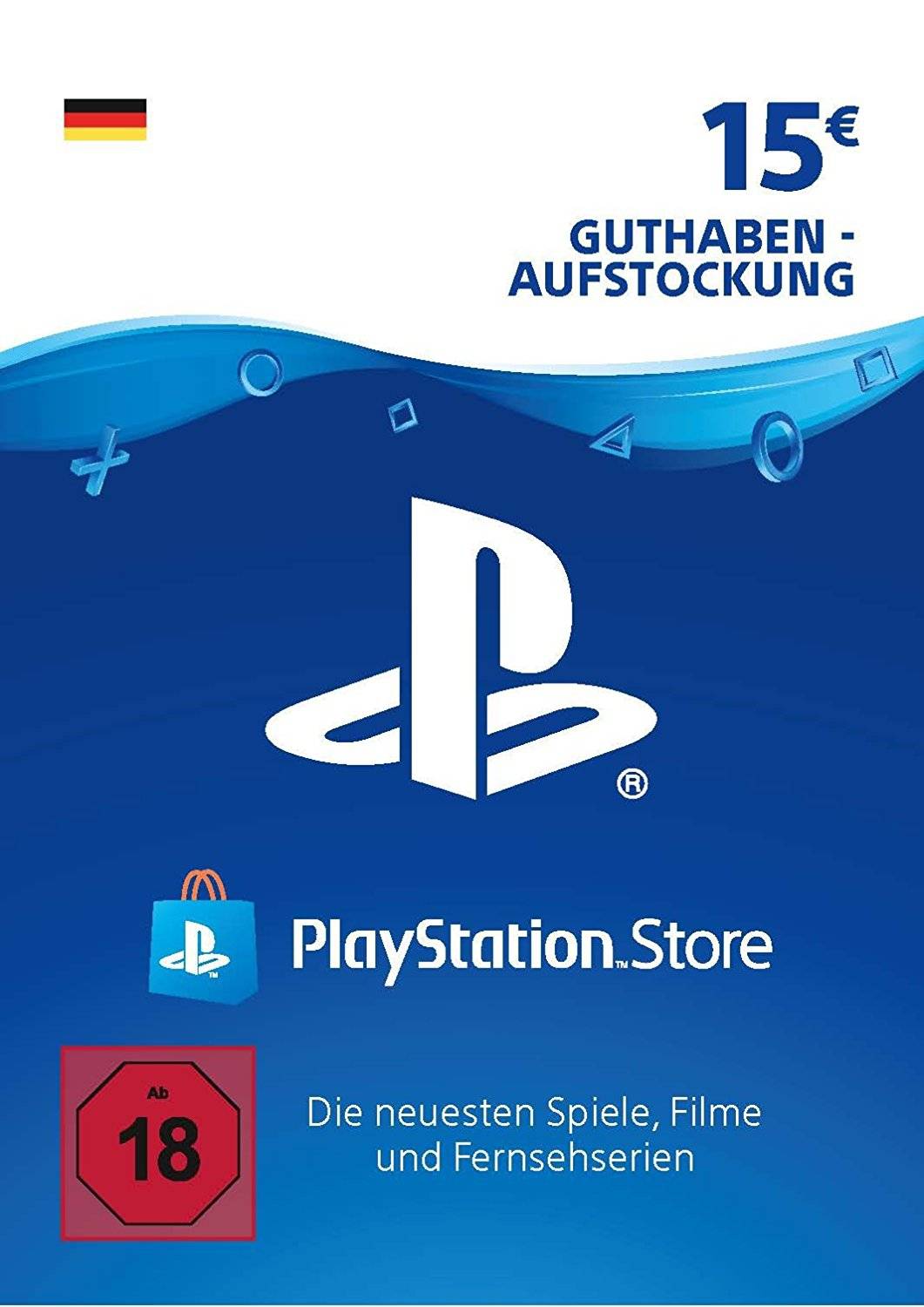 PlayStation Network Card 15€ Deutschland