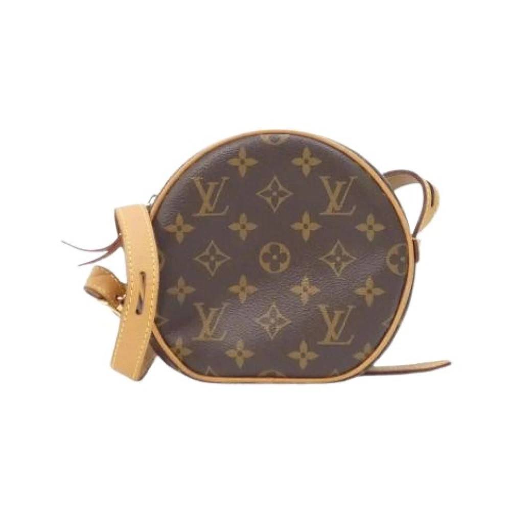 Louis Vuitton Vintage Pre-owned Mini Monogram Skuldertaske - Vintage - Dame - Brun - ONE SIZE - Uld