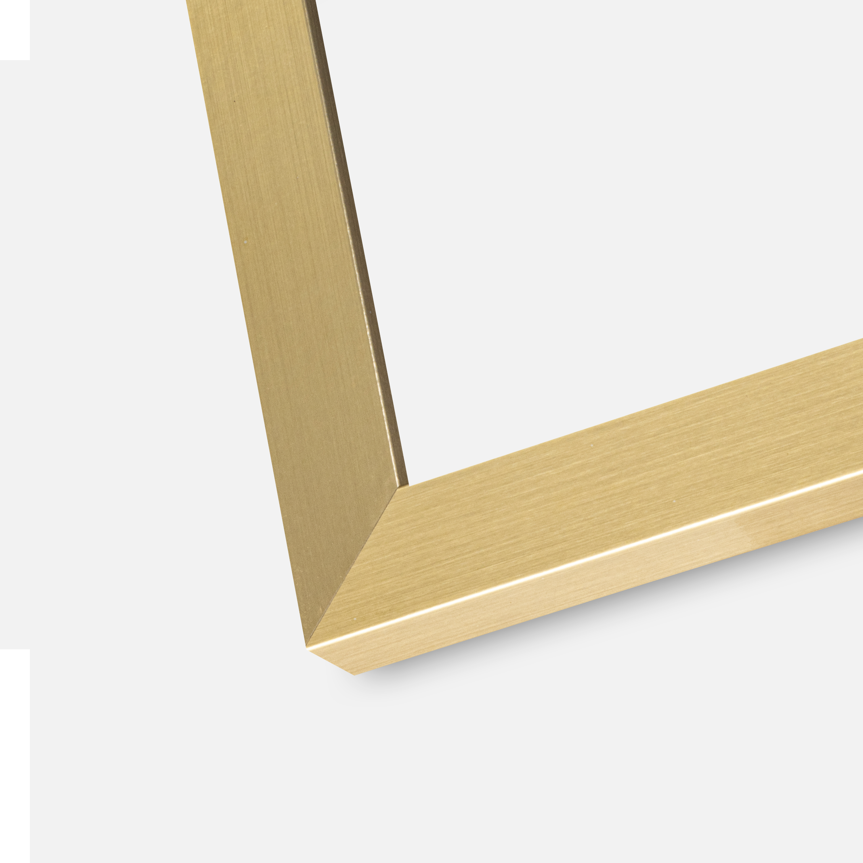 Ram Selection Guld 70x100 cm - Passepartout Vit 62x93 cm