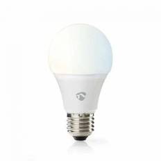 LED Smart Wi-Fi-pære fra Nedis, E27, 2700-6500K, 800 lm
