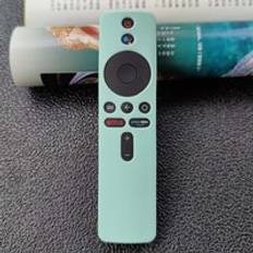 1pc fodral till xiaomi mi tv box s wifi fjärrkontrollfodral silikon stötsäkert skydd för mi tv stick fodral mjukt vanligt