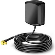 Eightwood bil extern gps-antenn med mcx hane r&#xE4;t vinkel 1575.42 &#xB1; 3 mhz 3m aktiv antenn f&#xF6;r klarion tomtom garmin navman