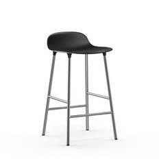 Normann Copenhagen Form Barstol Black Chrome