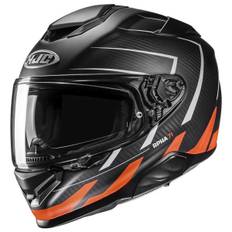 HJC RPHA 71 Carbon Cano Helm, schwarz-orange-weiß matt