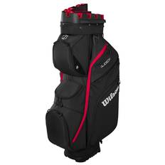 Wilson I-LOCK Golfbag Sort/Rød