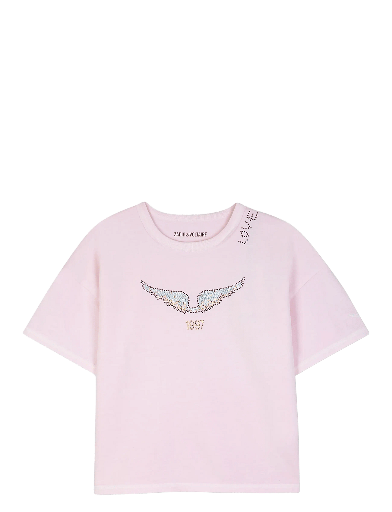 Zadig & Voltaire Kids Short Sleeves Tee-Shirt - Pink - 176