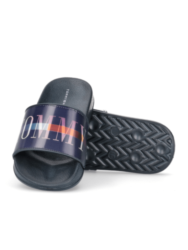 Tommy Hilfiger Badesandaler Blue - Børnesko - Legekammeraten.dk