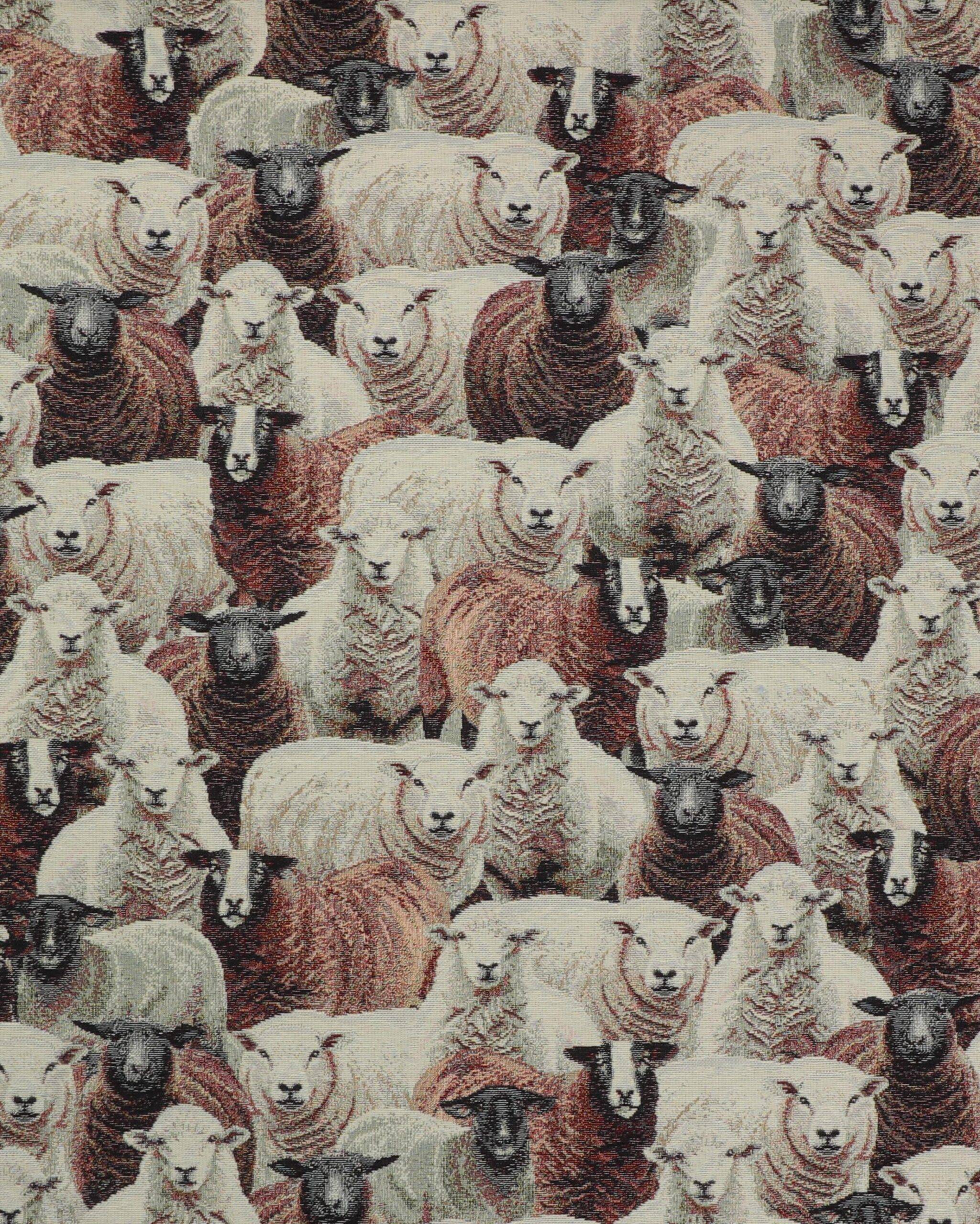 Får Gobelin - 42% Polyester, 58% Bomuld