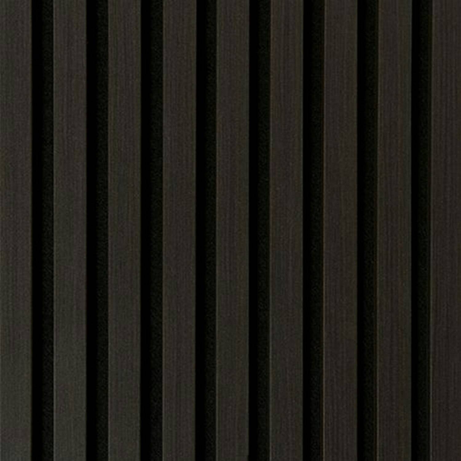 Akustikpanel Fibrotech UNIKA Våtrum Utförande: Svart Ek, Längd: 2440 mm, Bredd: 605 mm