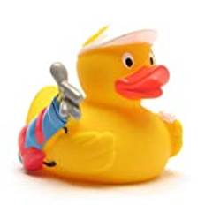 Duckshop I badanka jag pipande anka I Golf I L: 7,5 cm I inkl. badanka nyckelring i en uppsättning