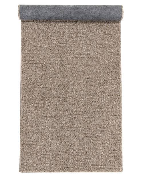 Capella mullvad - gångmatta på metervara - 80 cm bred - Brun (80 cm)
