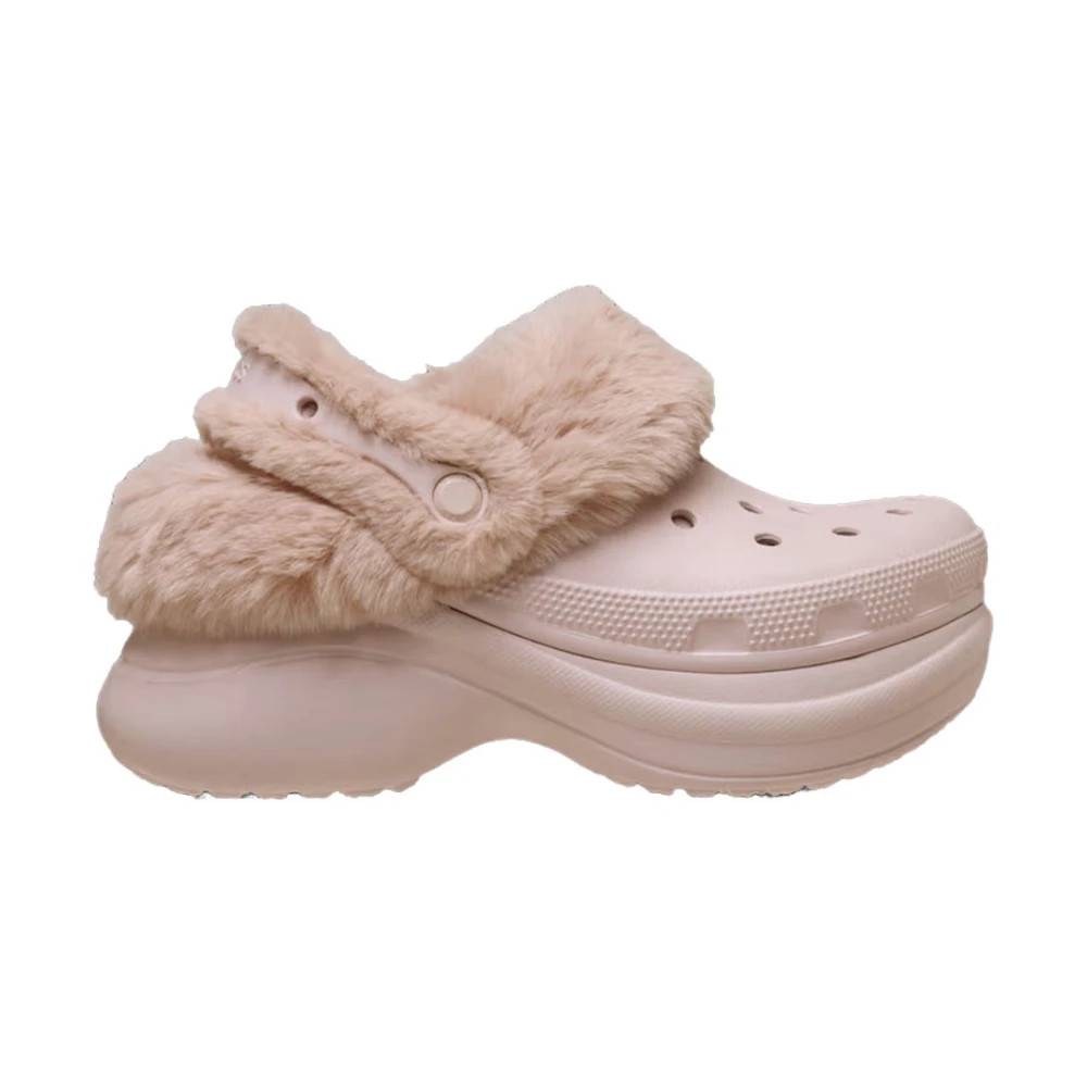 Crocs, Sko , Dame, Lyserød, 39 EU, Bae Lined Clog