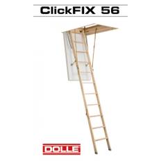 Dolle Clickfix Lofttrappe 68x118 cm