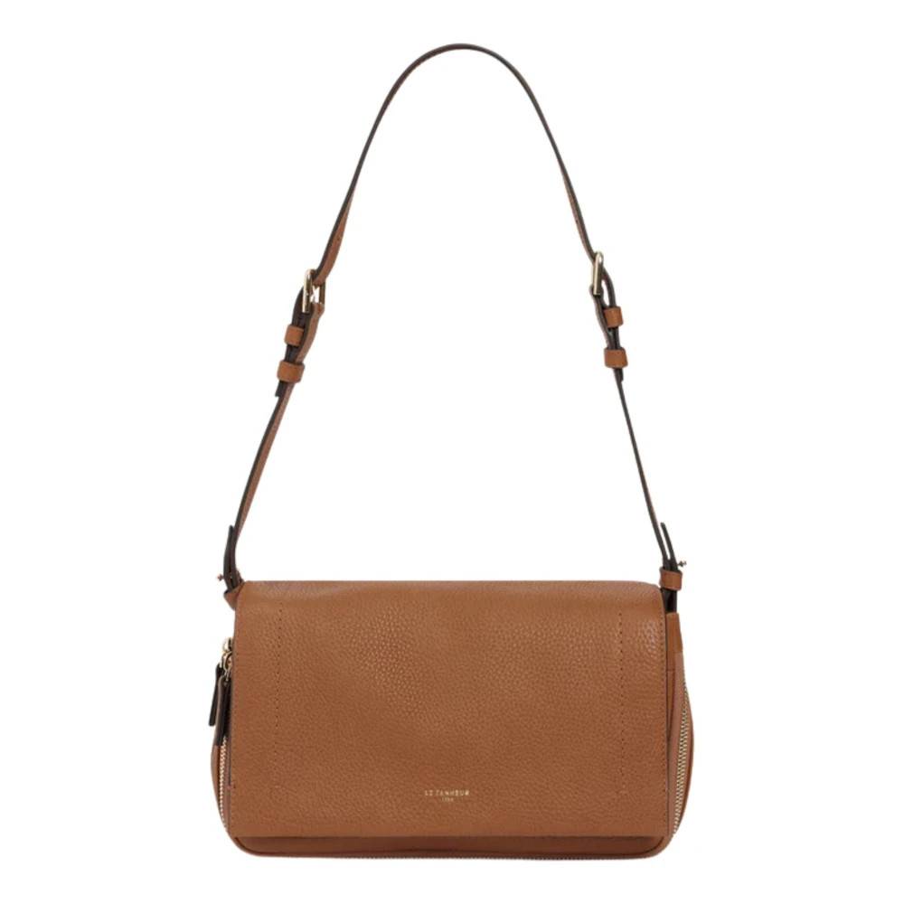 Le Tanneur Aurore Skuldertaske - Tasker - Dame - Brun - ONE SIZE - Uld
