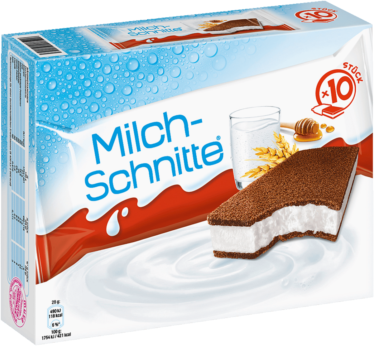 Kinder Mælkesnitte 10x28 g.