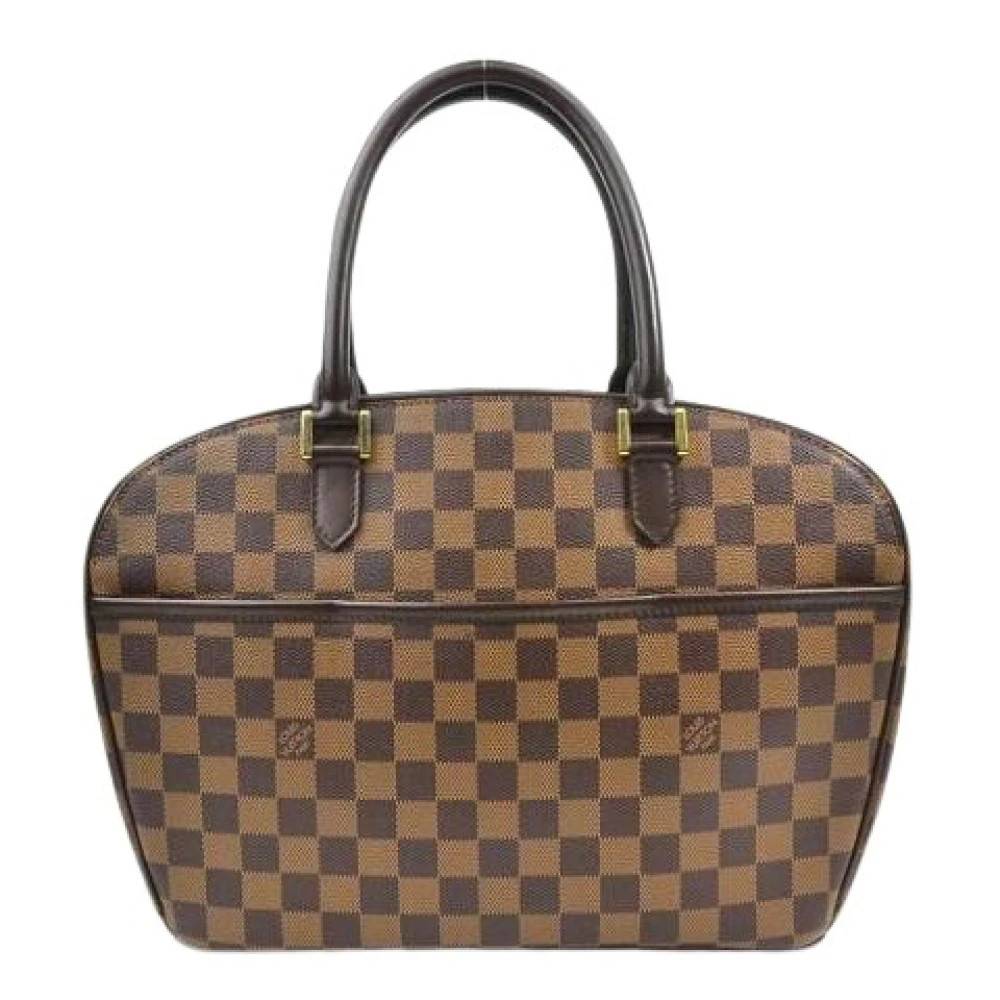 Louis Vuitton Vintage Pre-owned Canvas Håndtaske - Vintage - Dame - Brun - ONE SIZE - Tyl