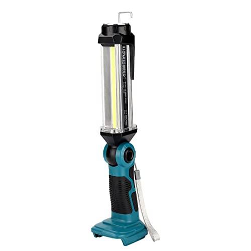 Taingwei 2 000 LM LED-arbet för Makita 18 V LXT litiumbatteri, 25 W ficklampa för camping, bilreparation, nöd- och jobbbelysning