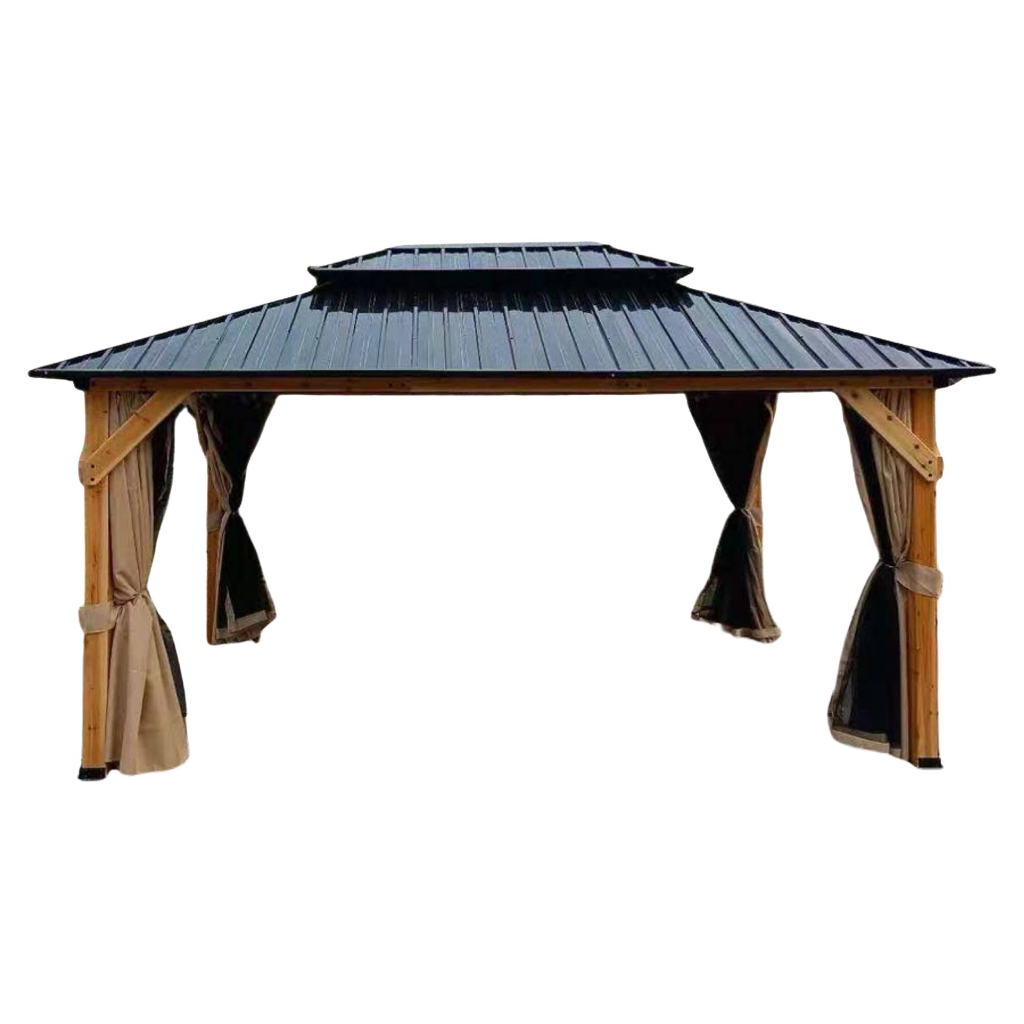 Pergola Torvani Trä 300x365x278 cm