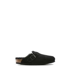 Birkenstock, Sko, Herre, Sort, 42 EU, Sandaler Boston Shearling