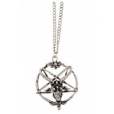 Attitude Clothing Baphomet Pentagram Necklace