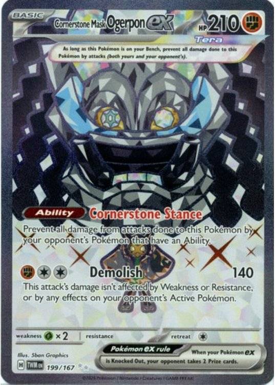 Cornerstone Mask Ogerpon ex - 199/167.