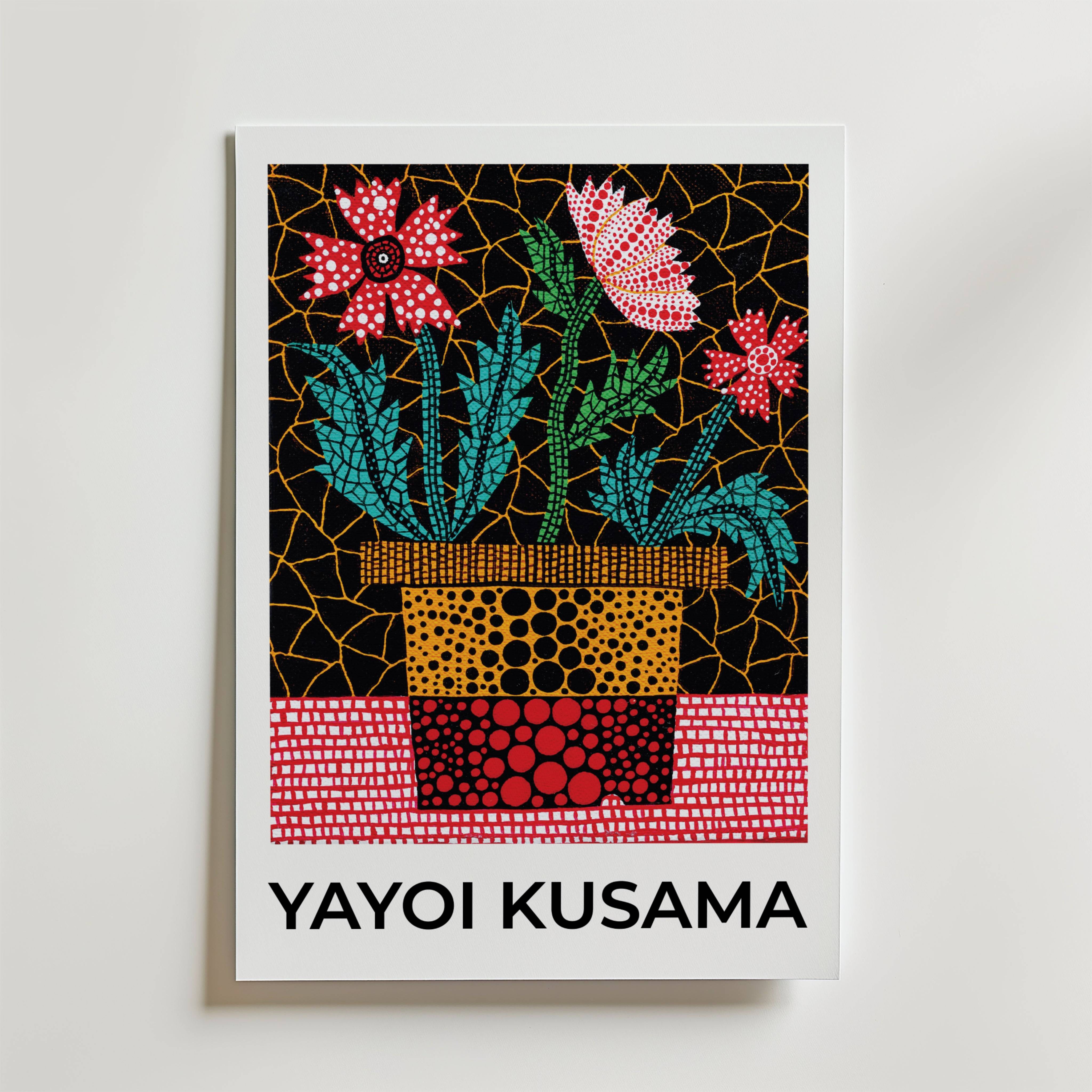 Yayoi Kusama Garden Rhythm Poster - Fine Art Poster 100x140 cm