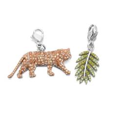 Swarovski Crystal 1029735 Tiger Charm Set - Z50531