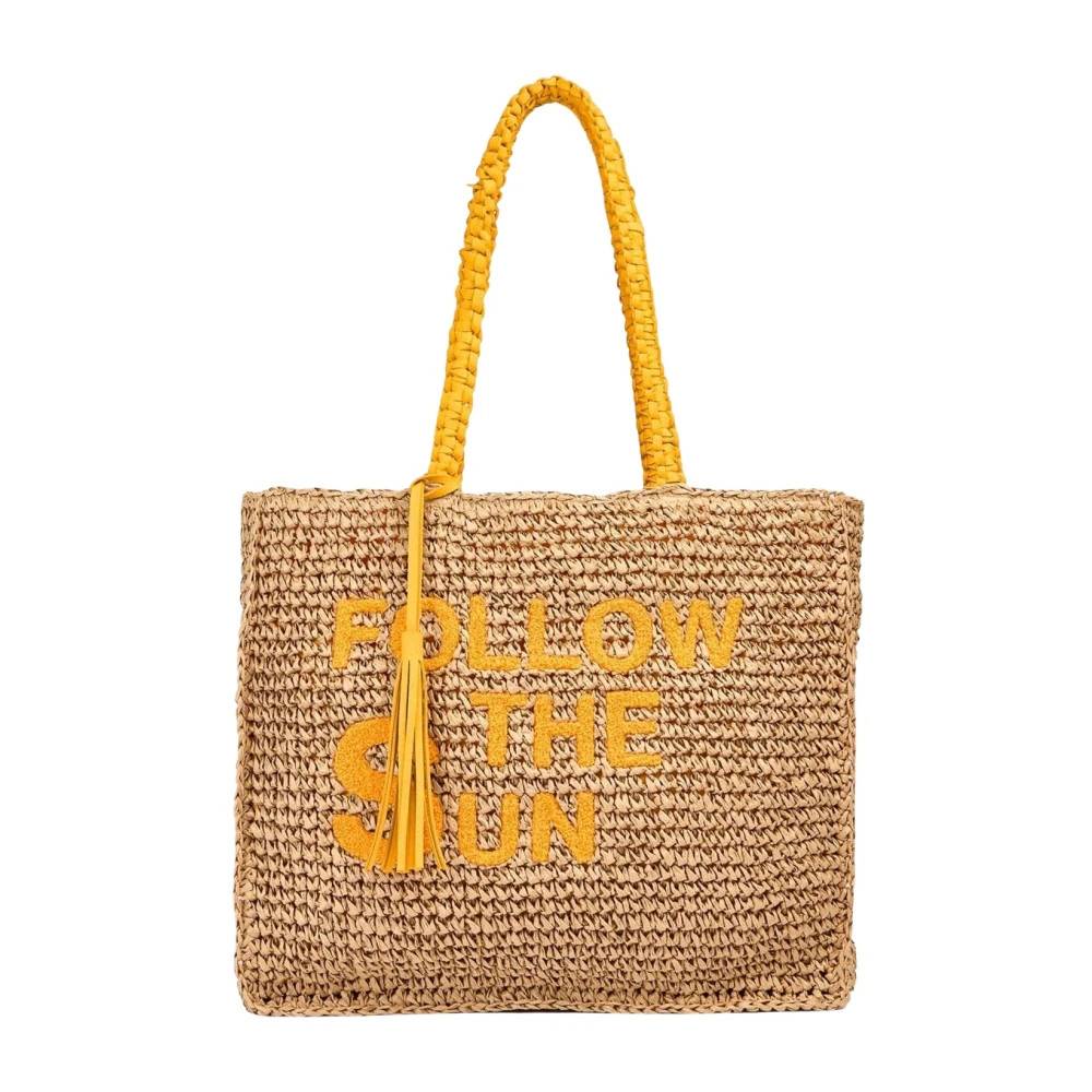 Sundek Strandtaske - Tasker - Herre - Orange - ONE SIZE -