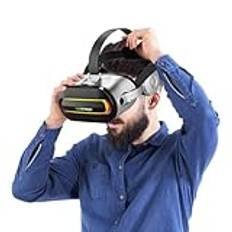 VR Headset för telefon, Virtual Reality Glasögon VR Headset | 3D Virtual Reality Glasögon Present för och vuxna för 3D-spel och videor