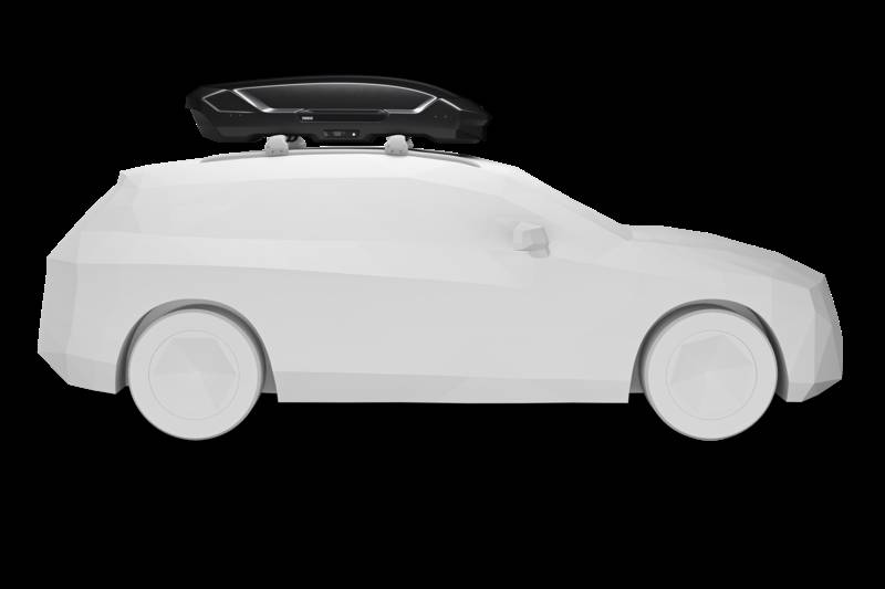 Thule Motion 3 Sport tagboks i Shiny Black.