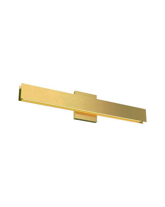 Visual Comfort Bau 24" badrumsbelysning mässing - Guld / Brun (L: 60,96 x B: 4,57 x H: 12,7 cm)